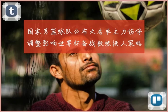 国家男篮球队公布大名单主力伤停调整影响世界杯备战教练换人策略