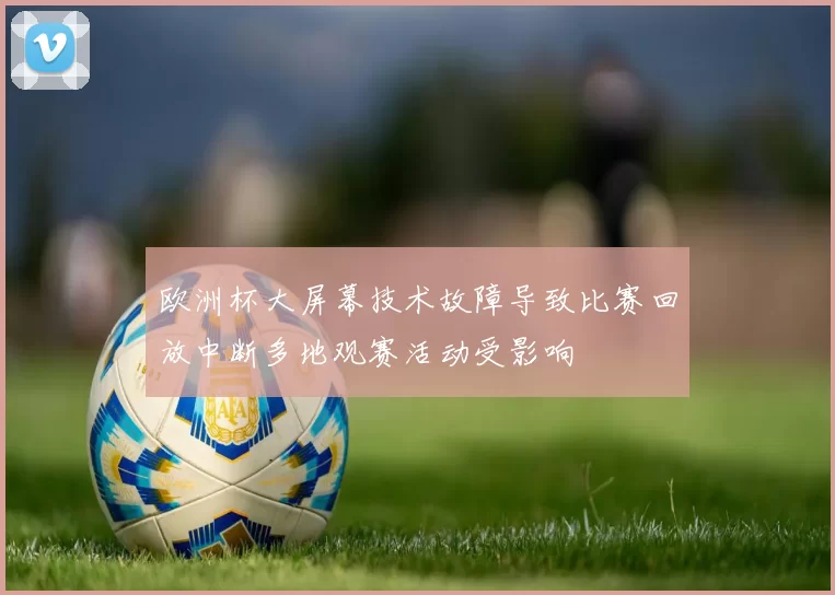 欧洲杯大屏幕技术故障导致比赛回放中断多地观赛活动受影响