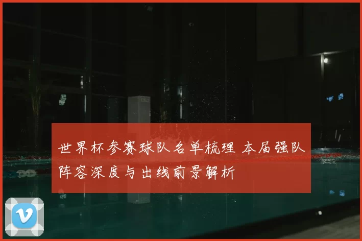 世界杯参赛球队名单梳理 本届强队阵容深度与出线前景解析